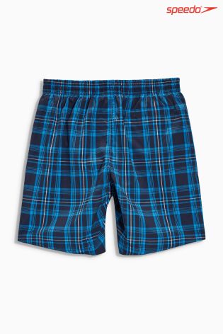 Blue Speedo&reg; Line Check 18&quot; Short